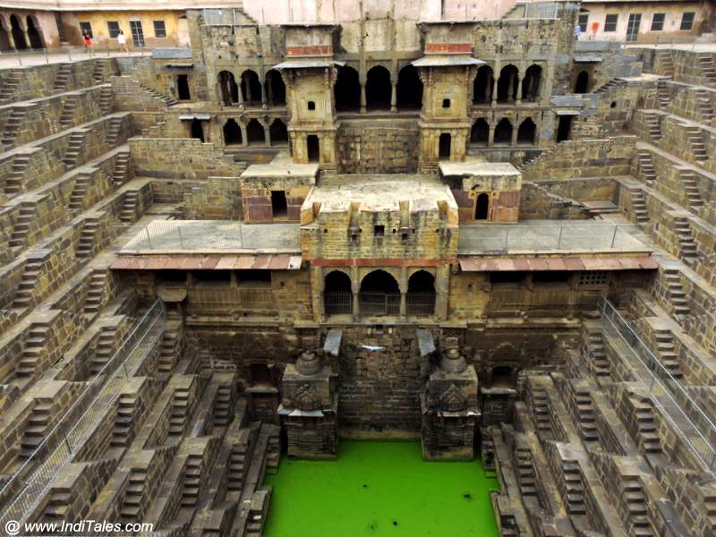 💧 Chand Baori (Abhaneri) –Historical Background/Architectural Style/Structure & Design/Key Architectural Features/💧 Importance of Chand Baori
